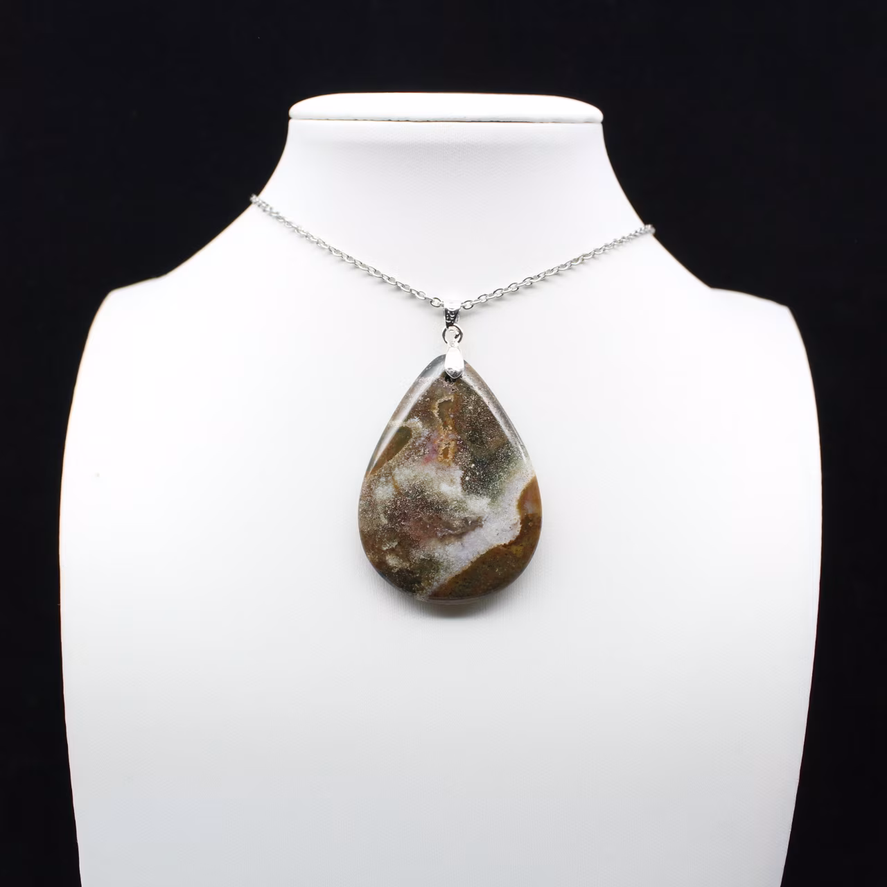 Imperiale Jaspis Druppel Hanger