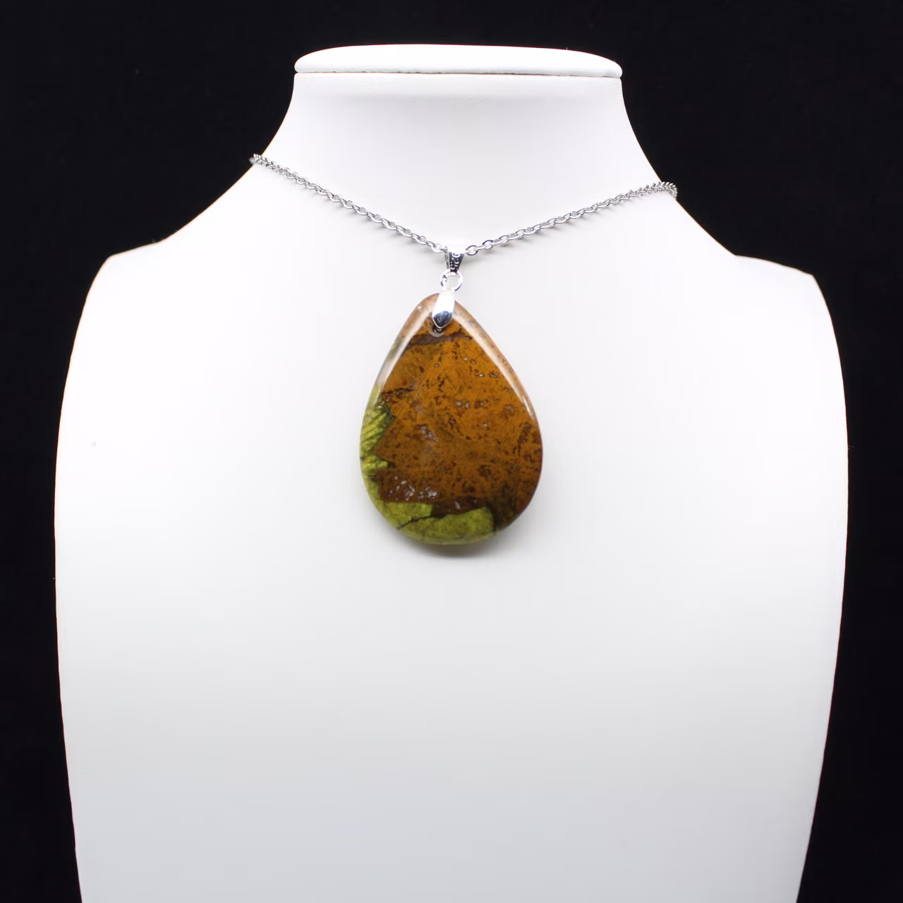 Imperiale Jaspis Druppel Hanger