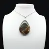 Imperiale Jaspis Druppel Hanger - 9