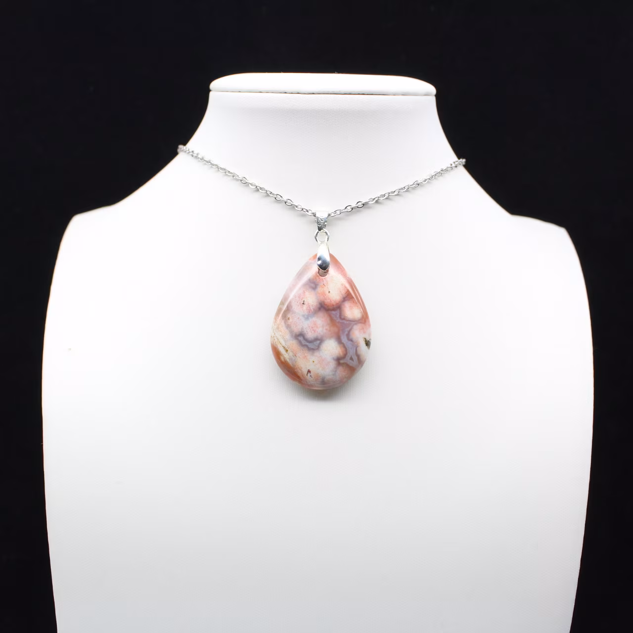 Imperiale Jaspis Druppel Hanger