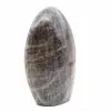 Gepolijste zwarte Microcline steen - 5