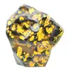 Indonesische hommeljaspis: gepolijst natuurstenen ornament - 2