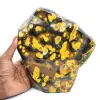 Indonesische hommeljaspis: gepolijst natuurstenen ornament - 1