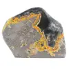Mineraalornament: Gepolijste hommeljaspis uit Indonesië - 2