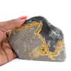 Mineraalornament: Gepolijste hommeljaspis uit Indonesië - 1