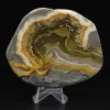 Gepolijst jaspis bijenornament, Indonesië, zeldzaam - 0