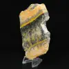 Decoratieve jaspisplaat met hommelmotief - 130 g - 2