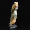 Decoratieve jaspisplaat met hommelmotief - 130 g - 3