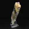 Decoratieve jaspisplaat met hommelmotief - 130 g - 6