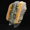 Hommeljaspis: vierkante sedimentaire plaat - 5