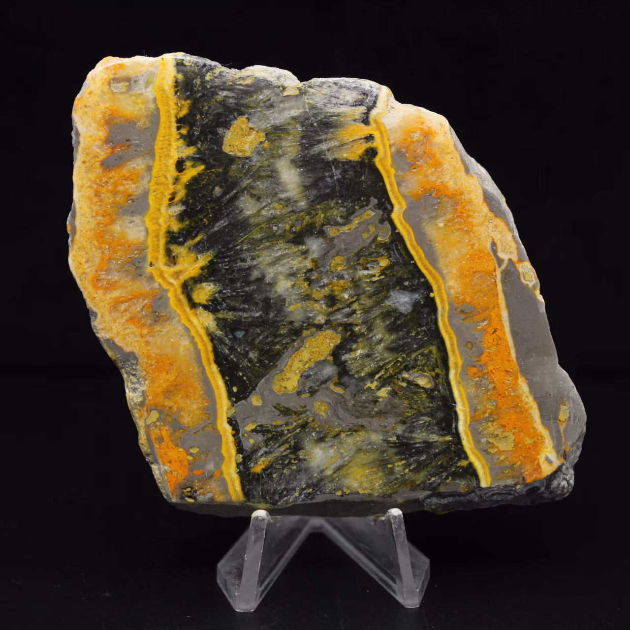 Hommeljaspis plaquette - Minerale balans