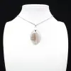 Gestreepte agaat hanger - 4