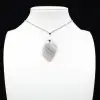 Gestreepte agaat hanger - 2