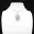 Gestreepte agaat hanger — 8