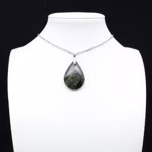 Kambamba Jasper Teardrop-hanger