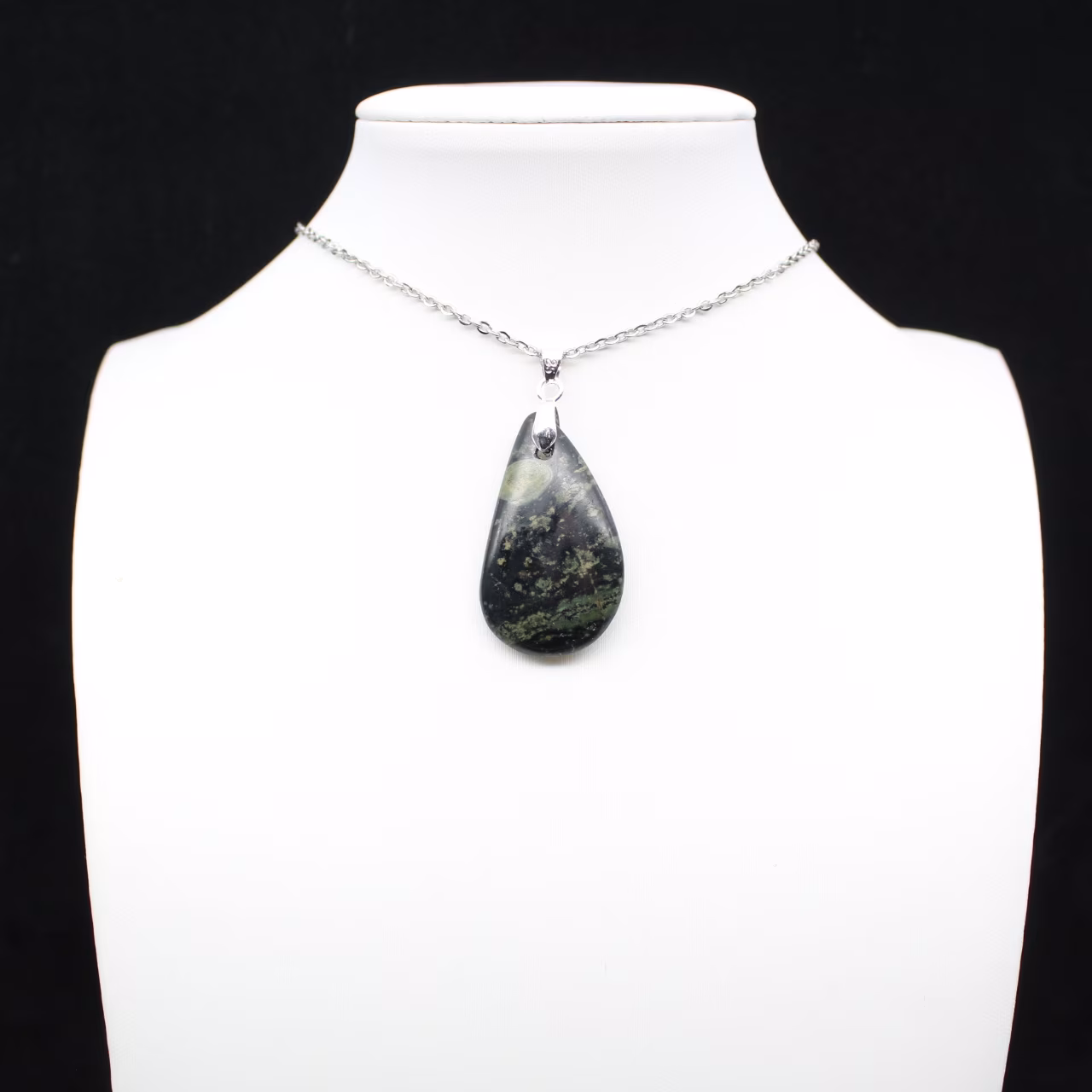 Kambamba Jasper Teardrop-hanger