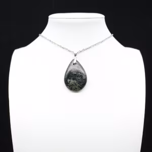 Kambamba Jasper Teardrop-hanger