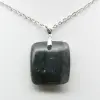 Vierkante labradoriet stenen hanger - 2