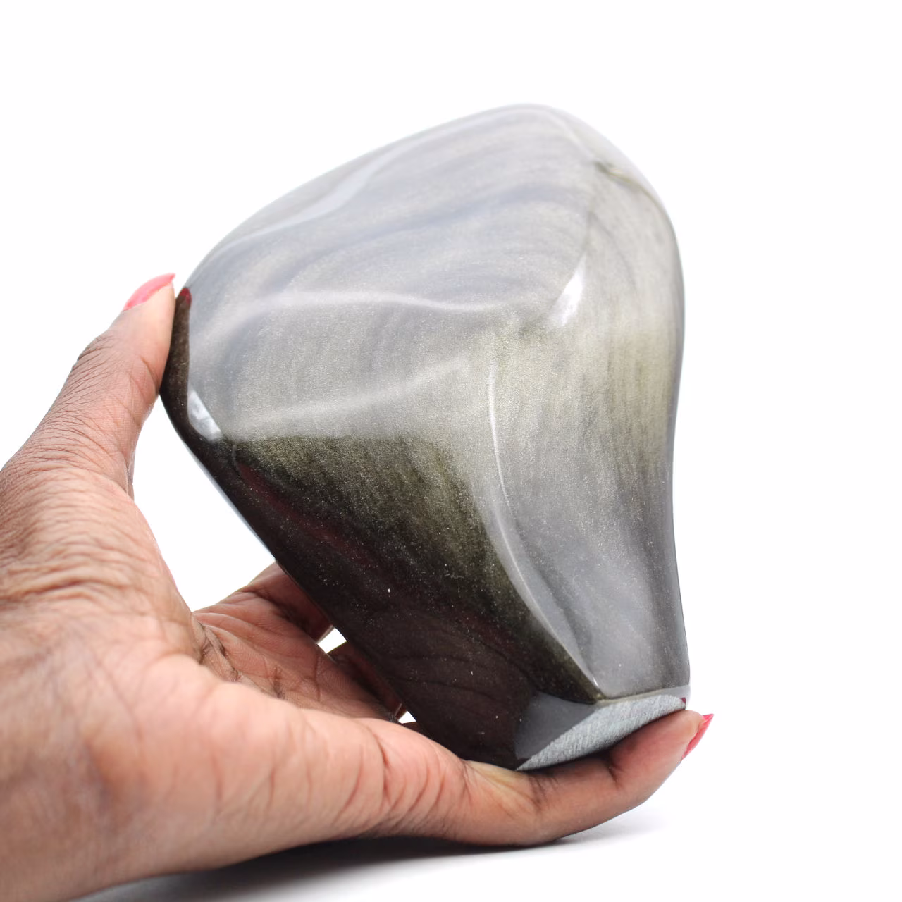 Gouden Obsidiaan Steen uit Mexico