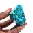 Vrijgevormde gepolijste chrysocolla