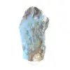 Azuriet malachiet plak voor ornament - 1