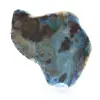 Azuriet malachiet plak voor ornament - 0