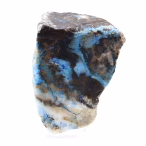 Azuriet malachiet plak voor mineralenverzameling