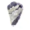 Authentieke fluoriet pyriet plak voor decoratie - 2