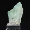 Groene aragoniet plak voor mineralenverzameling - 1