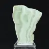 Gepolijste groene aragoniet plak kwaliteitsruw mineraal - 0
