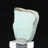 Groene aragoniet plak voor mineralenverzameling - 1