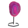 Roze geverfde agaat - 0