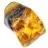 Authentieke gepolijste barnsteen uit Litouwen - Mineralogie-exemplaar