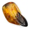 Kleine gepolijste Baltische barnsteenkiezel - Authenticiteit gegarandeerd - 0