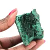Ruwe vezelachtige malachietkristal - 1