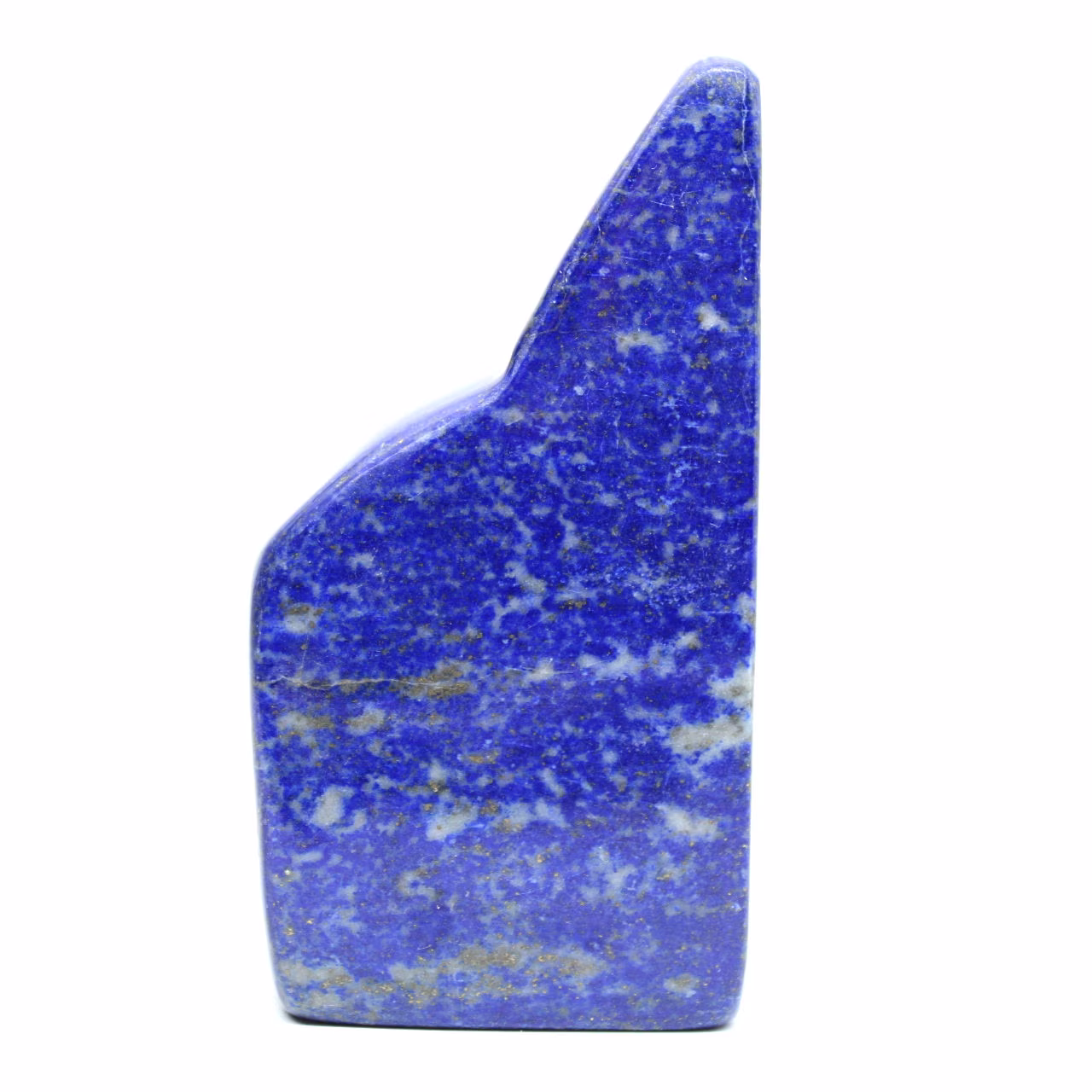 Gepolijst blauw lapis lazuli ornament uit Afghanistan