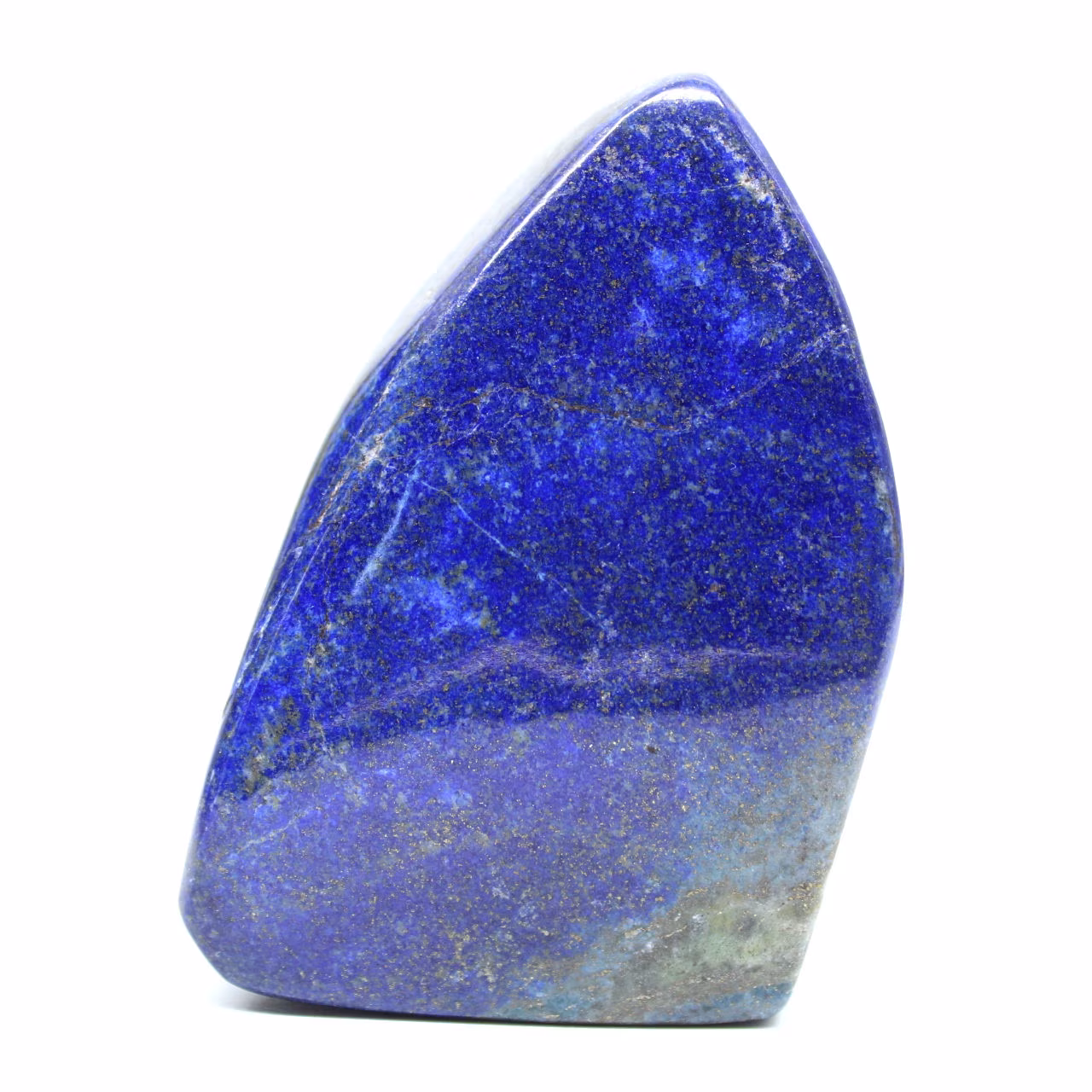 Decoratief gepolijst blok lapis lazuli uit Afghanistan