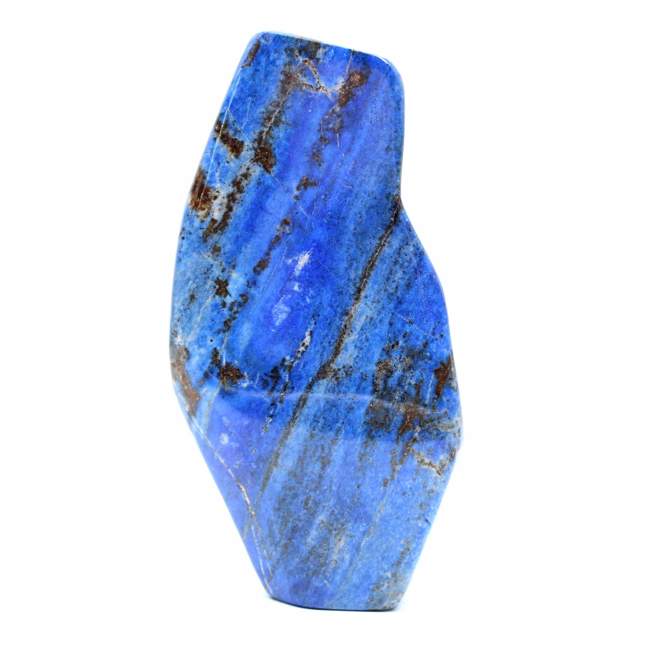 Authentieke gepolijste Afghaanse lapis lazuli voor uw interieur