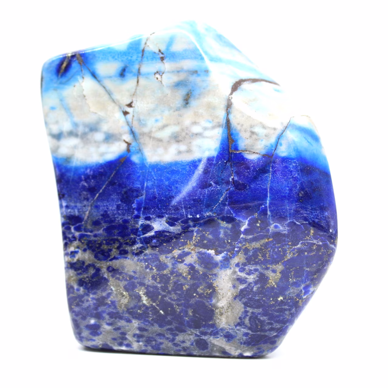 Verzamelbare gepolijste lapis lazuli steen, Afghanistan