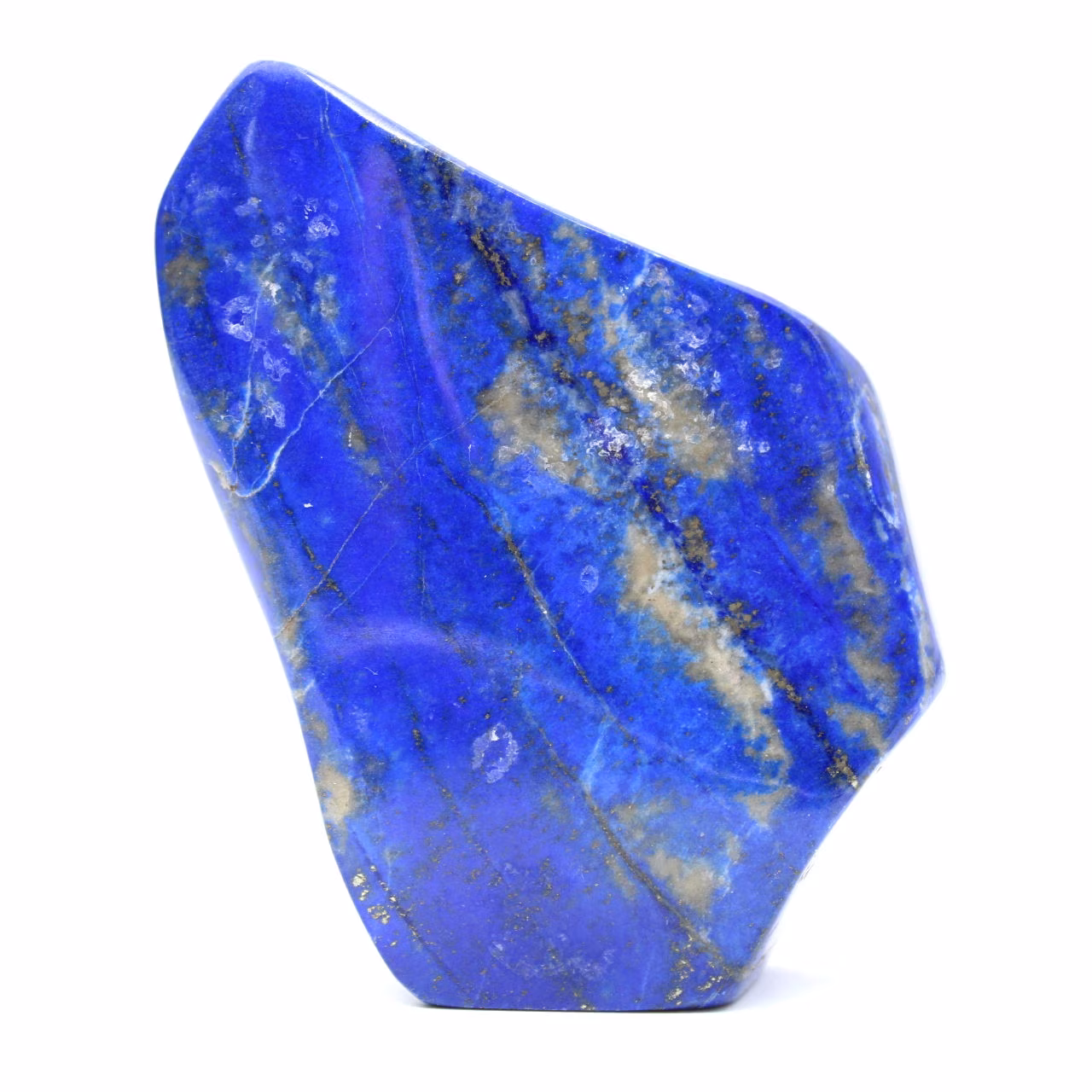 Gepolijst lapis lazuli exemplaar, siersteen