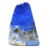 Lapis lazuli, gepolijst ornament met pyrietinsluitingen - 0