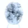 Blauwe celestiet kristalformatie Madagaskar - 0