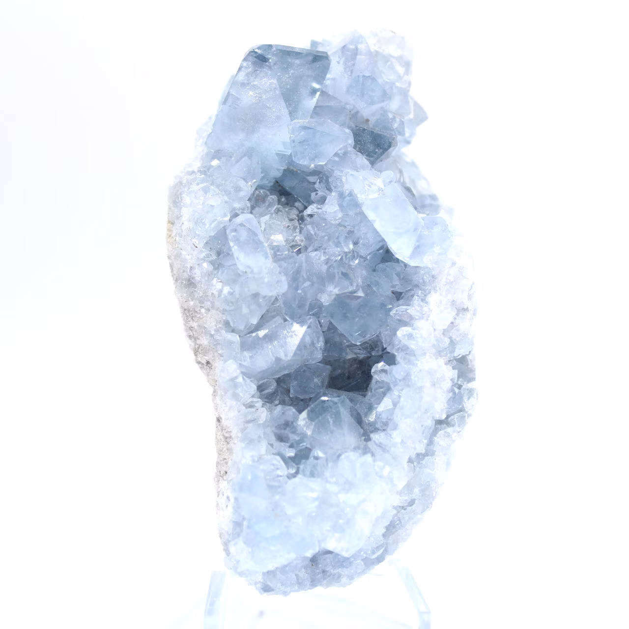Natuurlijk exemplaar blauwe celestien Madagaskar