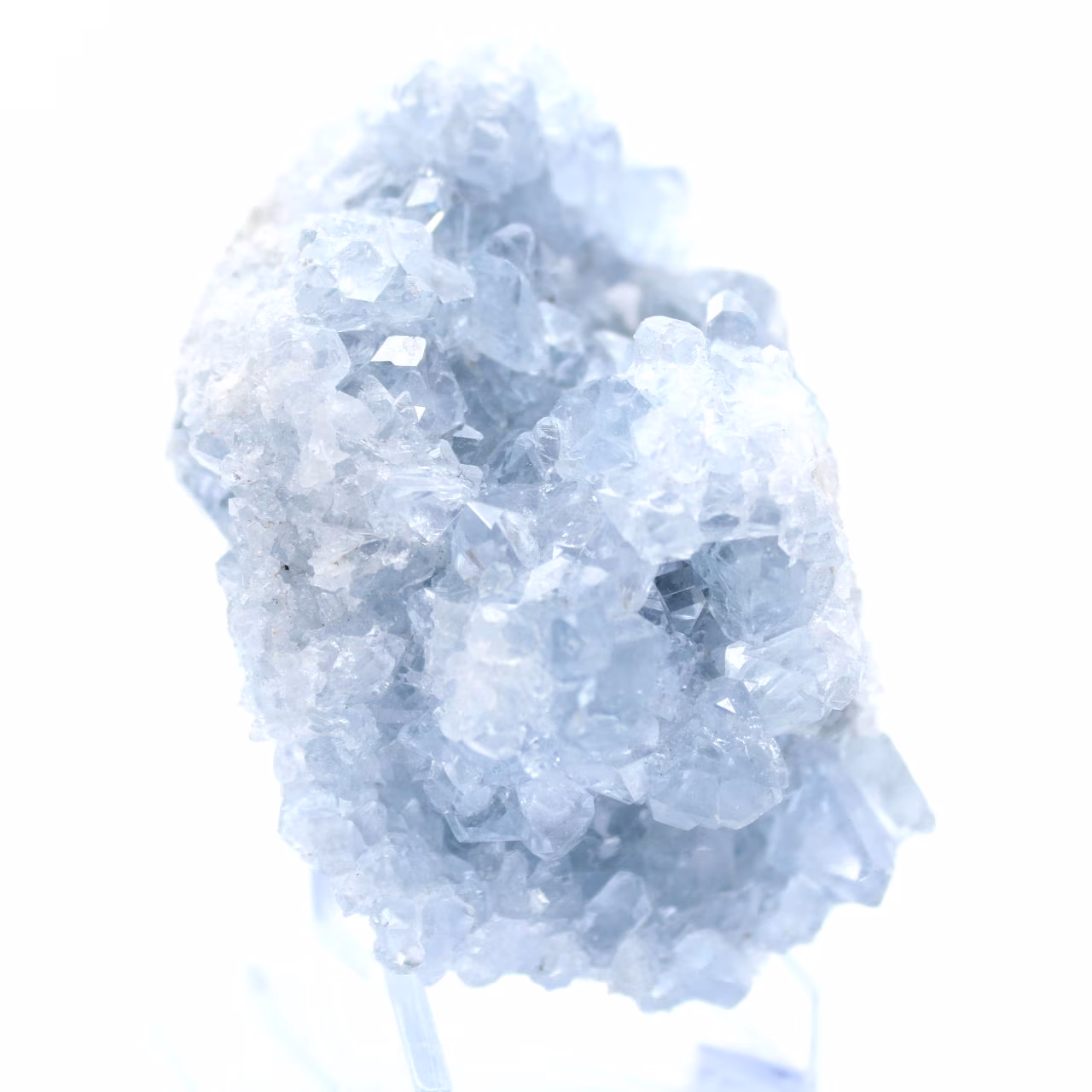 Natuurlijke blauwe celestietkristallen Madagaskar