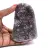 Natuurlijke amethist: Braziliaanse geode met intense kristallen