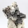 Gekristalliseerde mica op witte kwarts uit Afghanistan - 5