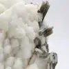 Klein exemplaar van mica op witte kwarts - 6