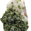 Marokkaanse epidootkristallen op natuurlijke matrix - 6