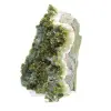 Groene epidootkristallen uit Marokko op gastgesteente - 3