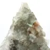 Groen fluorietmineraal: kristallen op matrix ter decoratie - 1